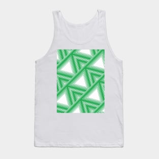 Geometric Futures #6 - Repeat Pattern Modular Synth Glitch Art Tank Top